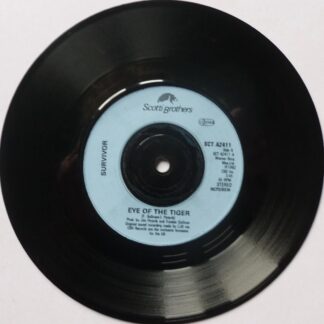 Survivor Eye Of The Tiger 7" Scotti Brothers SCTA2411 EX 1982