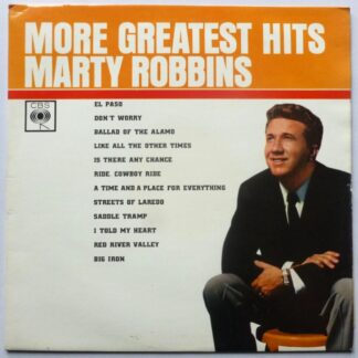 Marty Robbins More Greatest Hits LP CBS BPG62075 EX/EX 1966