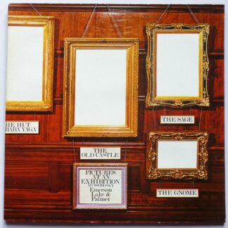 Emerson Lake & Palmer Pictures At An Exhibition LP Manticore K33501 EX/EX 1970s