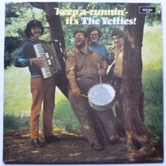 Yetties Keep A Runnin It's The Yetties LP Argo ZFB16 EX /EX 1970s