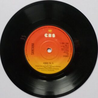 Santana Samba Pa Ti 7" CBS SCBS2561 EX 1970s orange yellow label
