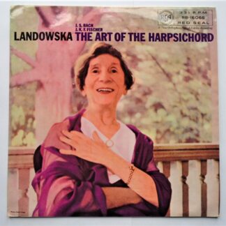 Wanda Landowska The Art Of The Harpsichord LP RCA RB16068 EX/EX 1960