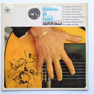 Manitas De Plata Hommages LP CBS SBPG63170 EX/VG 1968
