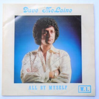 Dave McClain All By Myself LP West One Records WOR013 EX/EX 1970s signed by Dave McClain