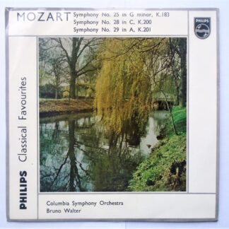 Bruno Walter Mozart LP Philips GBL5502 EX/EX 1960s