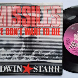 Edwin Starr Missiles 7" Hippodrome HIPPO105 EX/EX 1985 picture sleeve