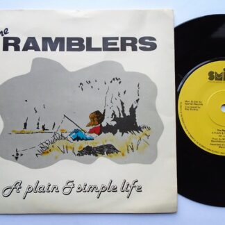 Ramblers A Plain And Simple Life 7" Smile SRO34 VG/EX 1970s picture sleeve