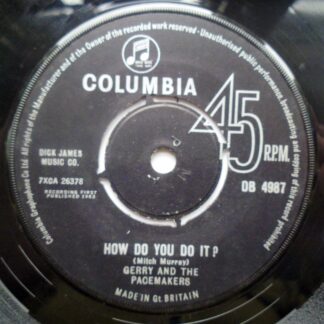 Gerry & Pacemakers How Do You Do It 7" Columbia DB4987 VG 1963