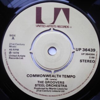 Groovers Steel Orchestra Commonwealth Tempo 7" United Artists UP36439 EX 1978