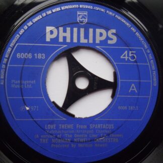 Norman Newell Love Theme From Spartacus 7" Philips 6006183 EX 1971