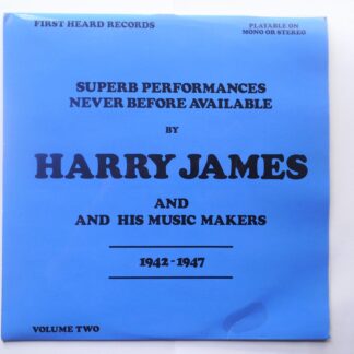 Harry James 1942-1947 LP First Heard FHR1974-14 EX/EX 1970s