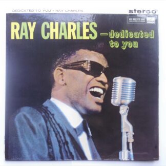 Ray Charles Dedicated To You LP HMV CSD1362 EX/EX 1961 there is small handwritten number on rear of sleeve