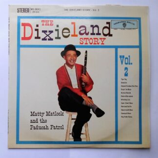 Matty Matlock The Dixieland Story Vol 2 LP Warner Bros WS8031 EX/VG 1958 there is non-sounding fingermak on side two, there is small handwritten number on rear of sleeve