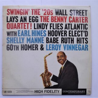 Benny Carter Swingin The 20s LP Contemporary LAC1225 EX/VG 1959