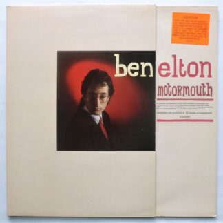Ben Elton Motor Mouth LP Phonogram BENLP1 EX/VG 1987 with 12-page booklet