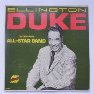 Duke Ellington Duke Ellington LP Stardust SD124 EX/G 1960s US pressing, spine is heavily split