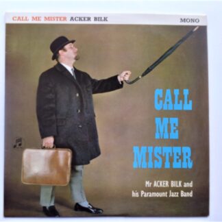 Acker Bilk Call Me Mister LP Columbia 33SX1525 VG/EX 1963