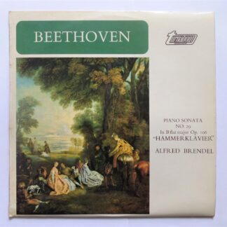 Alfred Brendel Beethoven Vol 2 LP Turnabout TV34112DS EX/EX 1964