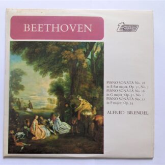 Alfred Brendel Beethoven Vol 4 LP Turnabout TV34114DS EX/EX 1964