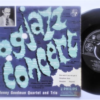 Benny Goodman BG Jazz Concert No 1 EP Philips BBE12101 EX/VG 1950s picture sleeve has small sellotape mark on rear