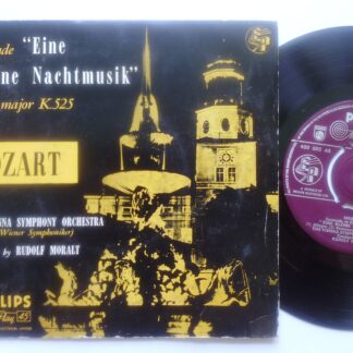 Rudolf Moralt Mozart Eine Kleine Nachtmusik EP Philips ABE10010 EX/VG 1950s picture sleeve