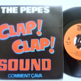 Pepe's Clap Clap Sound 7" Maller SG1 EX/EX 1984 Spanish pressing in picture sleeve