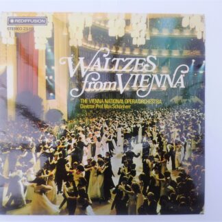 Max Schonherr Waltzes From Vienna LP Rediffusion ZS111 EX/EX 1972