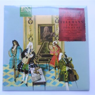 Mannheim Chamber Players Handel Sonatas & Telemann Sonatas LP Saga PAN6004 EX/EX 1966