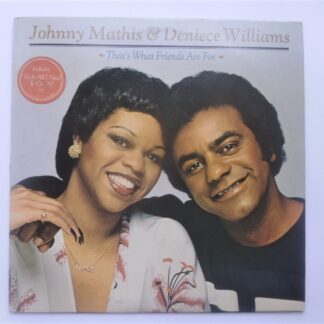 Johnny Mathis & Deniece Williams That's What Friends Are For LP CBS 86068 EX/VG 1978