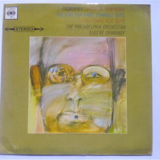 Eugene Ormandy Prokofiev LP CBS SBRG72185 EX/VG 1964