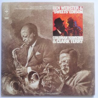 Ben Webster Giants Of The Tenor Saxophone 2LP CBS 88052 EX/EX 1970s double LP, with Coleman Hawkins