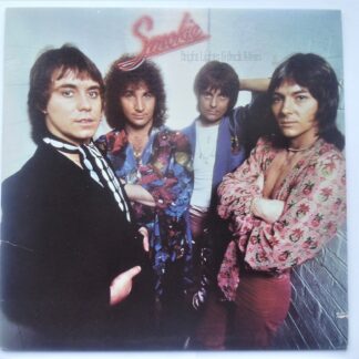 Smokie Bright Lights And Back Alleys LP RSO RS13029 EX/EX 1977 US pressing with inner, inner sleeve has seam split and sleeve has cut to opening (to mark it for export)"