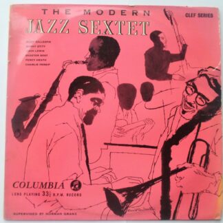 Modern Jazz Sextet Modern Jazz Sextet LP Columbia 33CX10048 EX/VG 1950s
