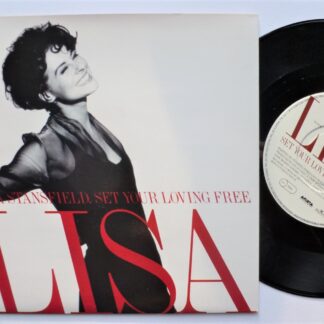 Lisa Stansfield Set Your Loving Free 7" Arista A74321-10058-7 EX/EX 1992 picture sleeve