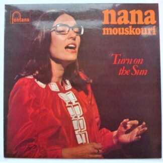 Nana Mouskouri Turn On The Sun LP Fontana 6312008 EX/EX 1970