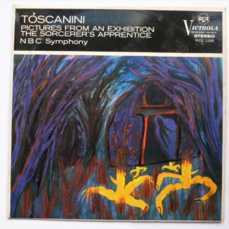 Toscanini Pictures From An Exhibition LP RCA Victrola VICS1189 EX/EX 1966