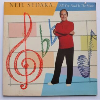 Neil Sedaka All You Need Is The Music LP Elektra 6E161 EX/VG 1978 US pressing