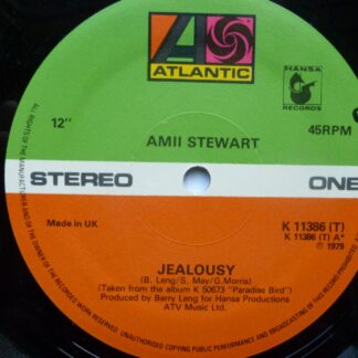 Amii Stewart Jealousy 12" Atlantic K11386 EX 1979 12 inch