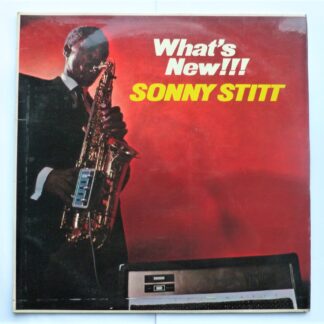 Sonny Stitt What?s New LP Pye NPL28092 EX/VG 1966 sleeve has dealer stamp on rear