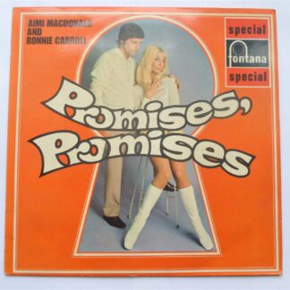 Aimi MacDonald Promises Promises LP Fontana SFL13192 EX/EX 1969 with Ronnie Carroll