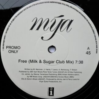 Mya Free Milk & Sugar Club Mix 12" Interscope PDA0040 EX 2001 12 inch promo with press release