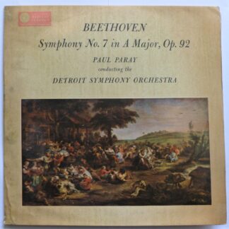 Paul Paray Beethoven Symphony No 7 LP Mercury MG50022 EX/VG 1950s