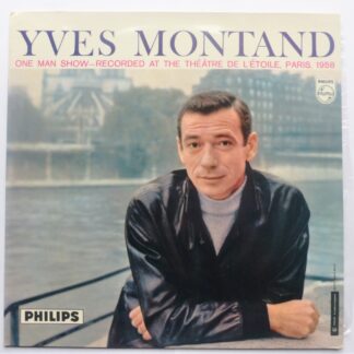 Yves Montand One Man Show LP Philips BBL7350 EX/EX 1959