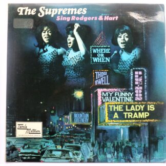 Supremes Sing Rodgers & Hart LP Tamla Motown TML11054 EX/EX 1967 there is factory sample sticker on side one label
