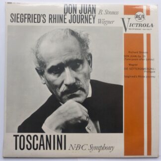 Toscanini Don Juan LP RCA Victrola VIC1022 EX/EX 1960s grooved label
