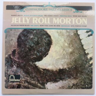 Jelly Roll Morton Piano Solos LP Fontana TL5261 EX/EX 1960s black label, sleeve has small writing on rear