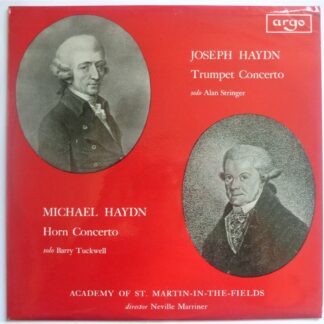 Alan Stringer Joseph Haydn Trumpet Concerto LP Argo ZRG543 EX/VG 1967 side two by Barry Tuckwell