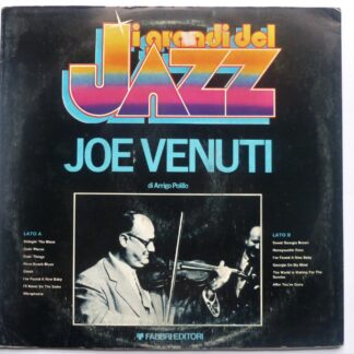 Joe Venuti Joe Venuti LP I Grandi Del Jazz GDJ04 EX/VG 1980s Italian pressing