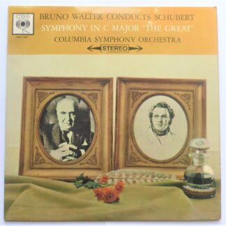 Bruno Walter Schubert Symphony No 9 LP CBS SBRG72020 EX/EX 1962