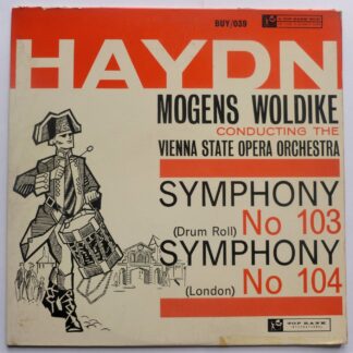 Mogens Woldike Haydn Symphony Nos 103 & 104 LP Top Rank BUY039 EX/VG 1960
